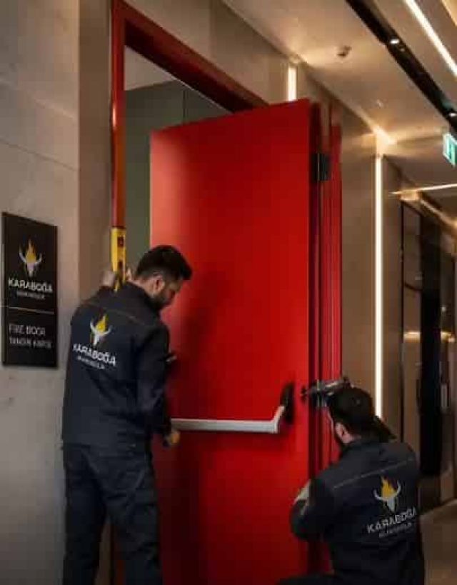 Ağva Yangın Kapısı Panik Bar Değişimi