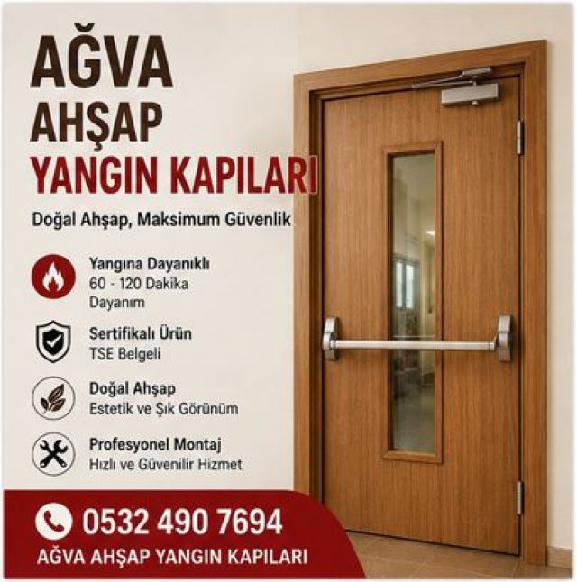 Ağva Ahşap Yangın Kapıları