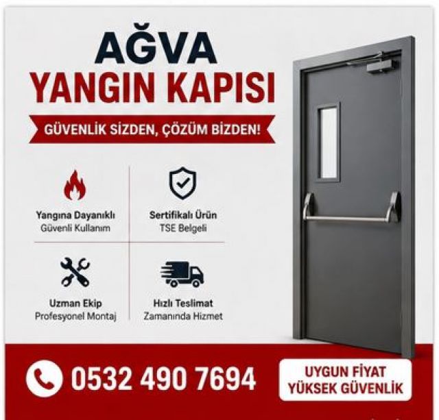 Ağva Yangın Kapısı Fiyatları