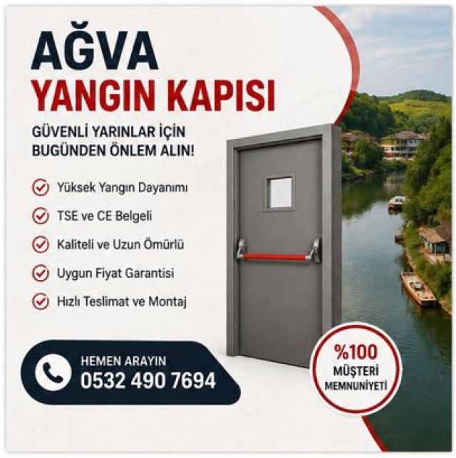 İstanbul Ucuz Yangın Kapısı Satışı